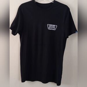 3/10 VANS Skate Park Graphic Tee T-Shirt Black & White M *FLAW*